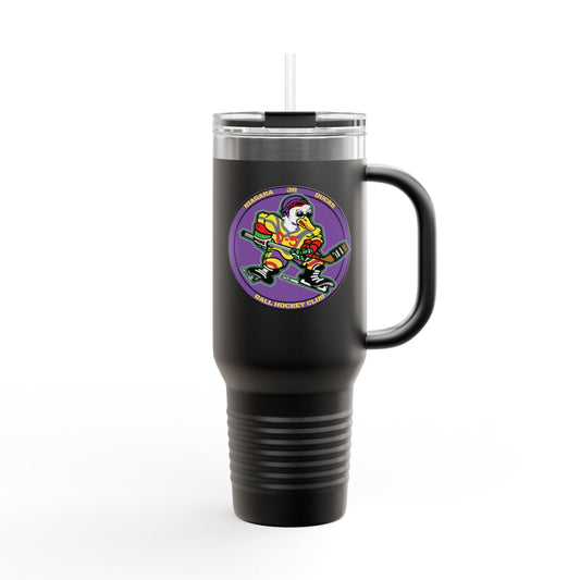 Kratos Hockey™ Niagara JR Ducks 40oz Insulated Travel Mug