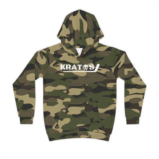 Kratos Hockey™ Children's Hoodie - Green Camo