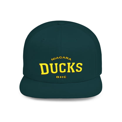 Kratos Hockey™ Niagara Ducks Flat Bill Snapback Hat