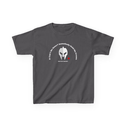 Kratos Hockey™ Heavy Cotton™ Tee - 'Somebody Hold My Crown'