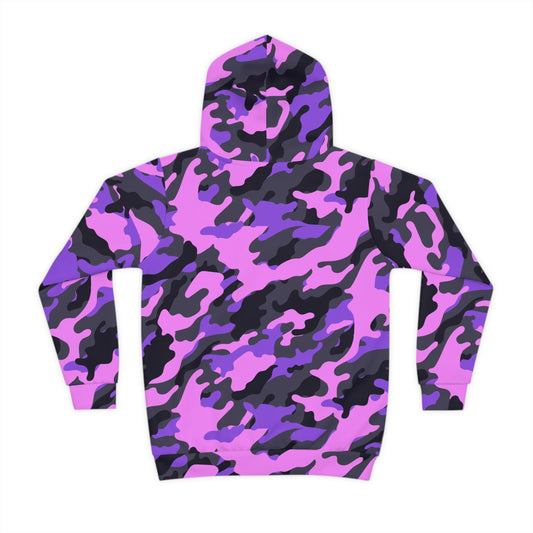 Kratos Hockey™ Children's Hoodie - Pink & Purple Camo