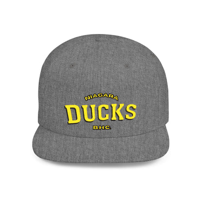 Kratos Hockey™ Niagara Ducks Flat Bill Snapback Hat