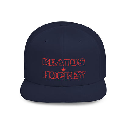 Kratos Hockey™ Flat Bill Snapback