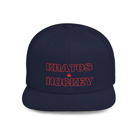 Kratos Hockey™ Flat Bill Snapback