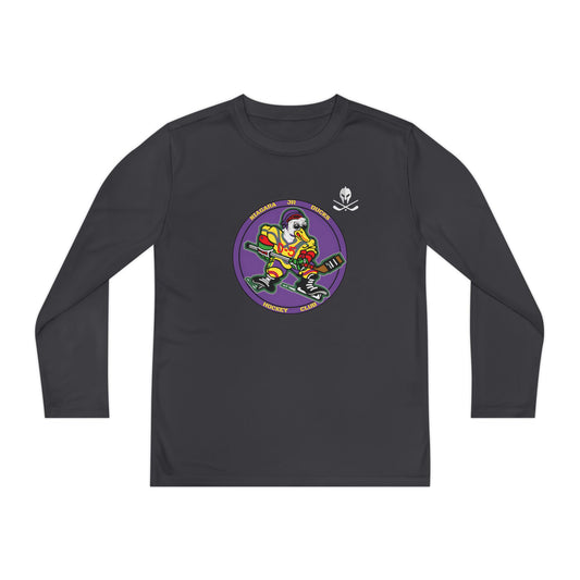 Kratos Hockey™ Niagara JR Ducks YTH Long Sleeve Dry-fit T