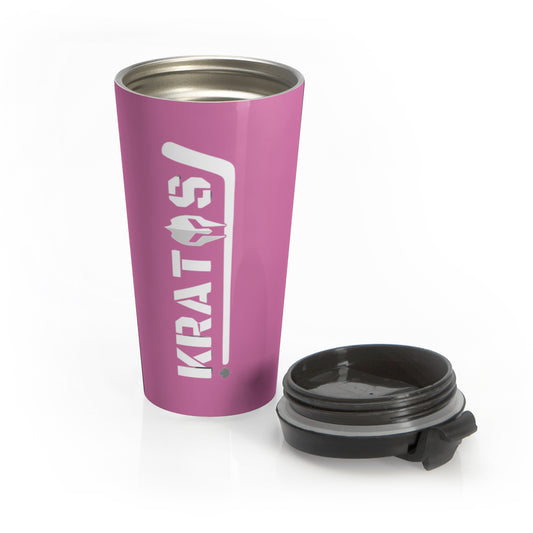 Kratos Hockey™ 15oz Stainless Steel Travel Mug