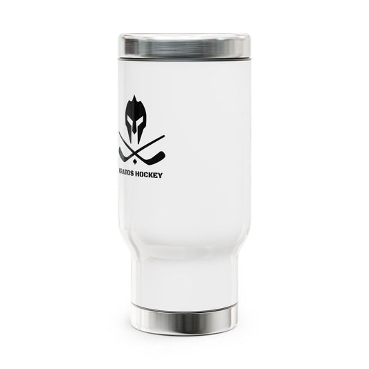 Kratos Hockey™ 14oz Stainless Steel Travel Mug