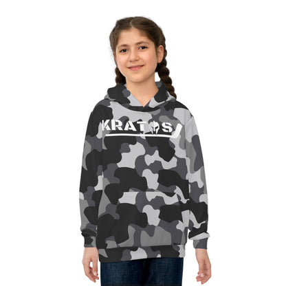 Kratos Hockey™ Children's Hoodie - Grey Camo