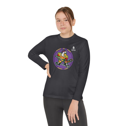 Kratos Hockey™ Niagara JR Ducks YTH Long Sleeve Dry-fit T