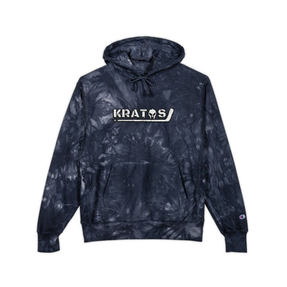 Kratos Hockey™ X Champion Embroidered Tie-Dye Hoodie