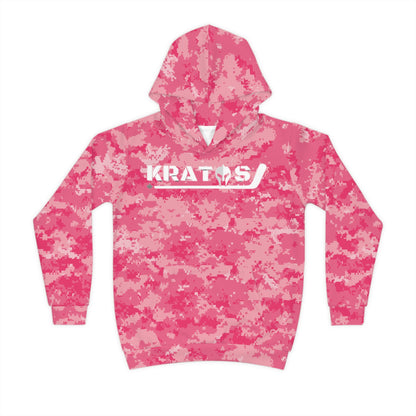 Kratos Hockey™ Children's Hoodie - Pink Camo