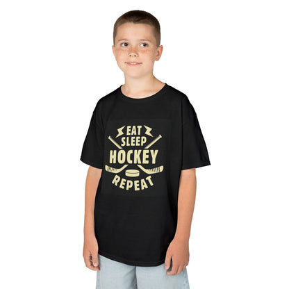 Kratos Hockey™ Kids Heavy T- 'Eat Sleep Hockey Repeat'