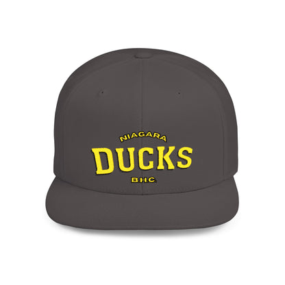 Kratos Hockey™ Niagara Ducks Flat Bill Snapback Hat