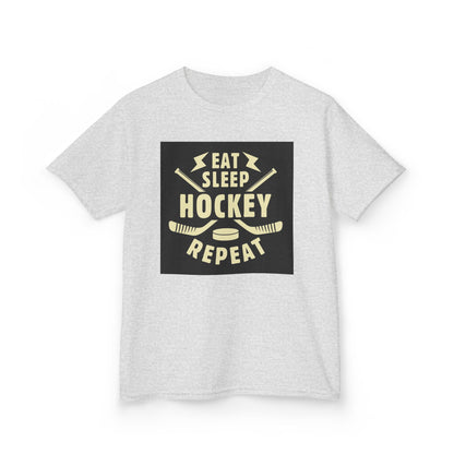 Kratos Hockey™ Kids Heavy T- 'Eat Sleep Hockey Repeat'