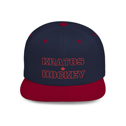 Kratos Hockey™ Flat Bill Snapback