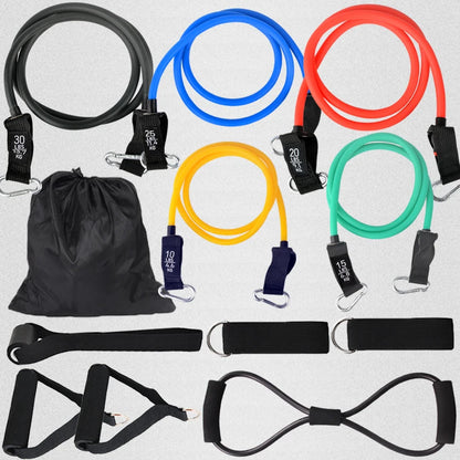 Kratos Hockey™ 12PCS Resistance Bands Set - 100-150 lbs